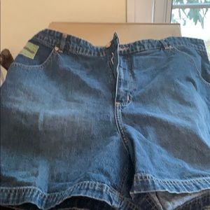 Disney blue jean shorts